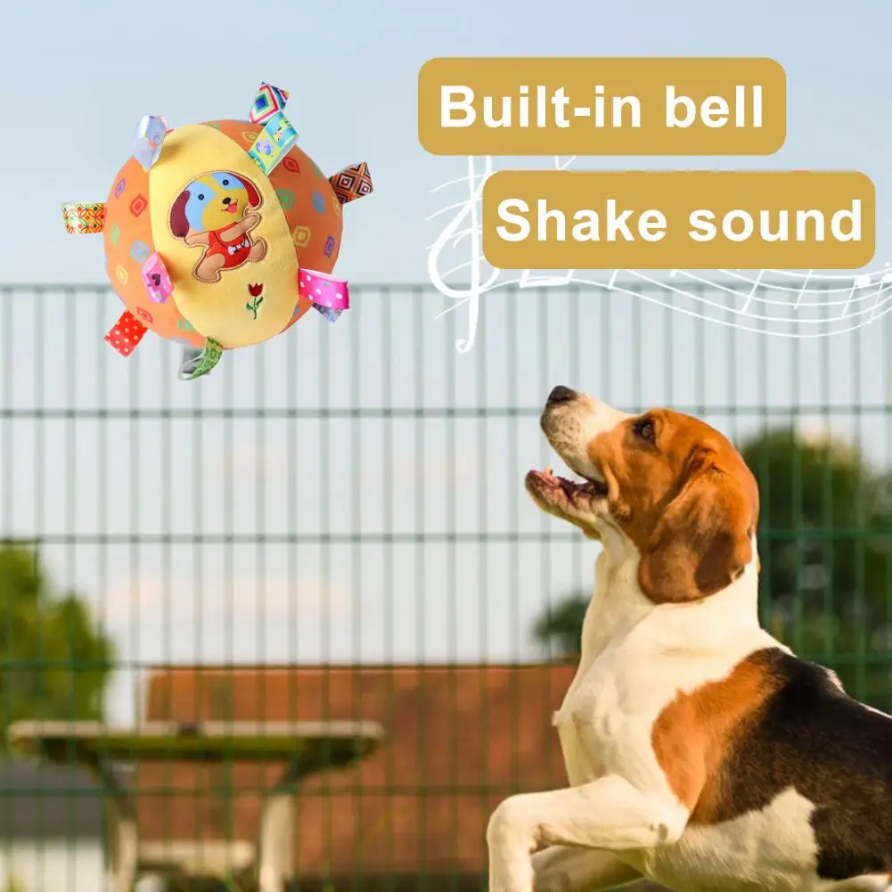 Pet Dogs Toy Ball Pet Puppy Toy Ball Plush Dog Toy Balls wit