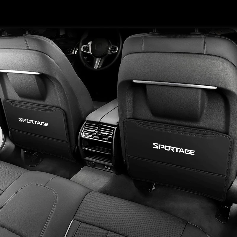 Фото Для Kia Sportage 3 4 QL 2005-2023 Автомобильное сиденье, противоударная накладка на переднее сиденье, задняя детская противоударная накладка, защитная накладка на сиденье №3