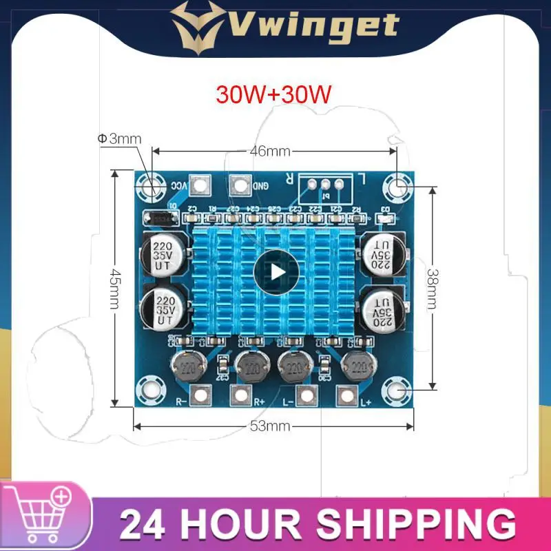 

Mp3 Amplifier Module 30w30w Class D Audio Power Amplifier Board 3a Easy To Link Digital Audio Power Amplifier Board Dual Channel