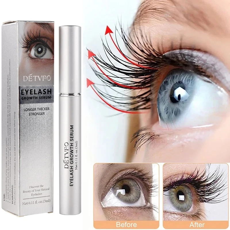 Fast Eyelash Growth Serum Products Eyelashes Eyebrows Enhancer Lash Lift Lengthening Fuller Thicker Lashes Treatment Eye Care
