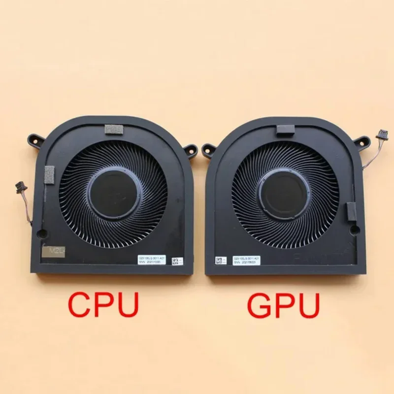 Новый вентилятор охлаждения процессора и графического ноутбука для DELL XPS 17 9700 9710