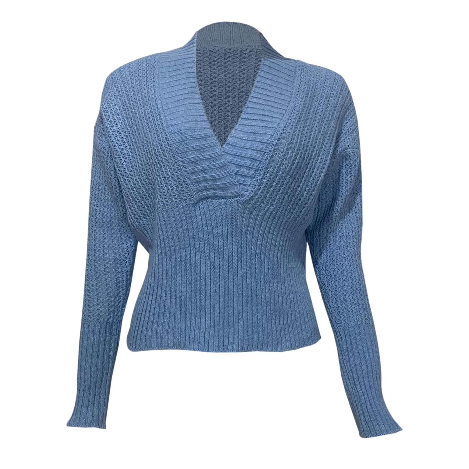 Джемперы сексуальные свитера с v-образным вырезом женская уличная одежда