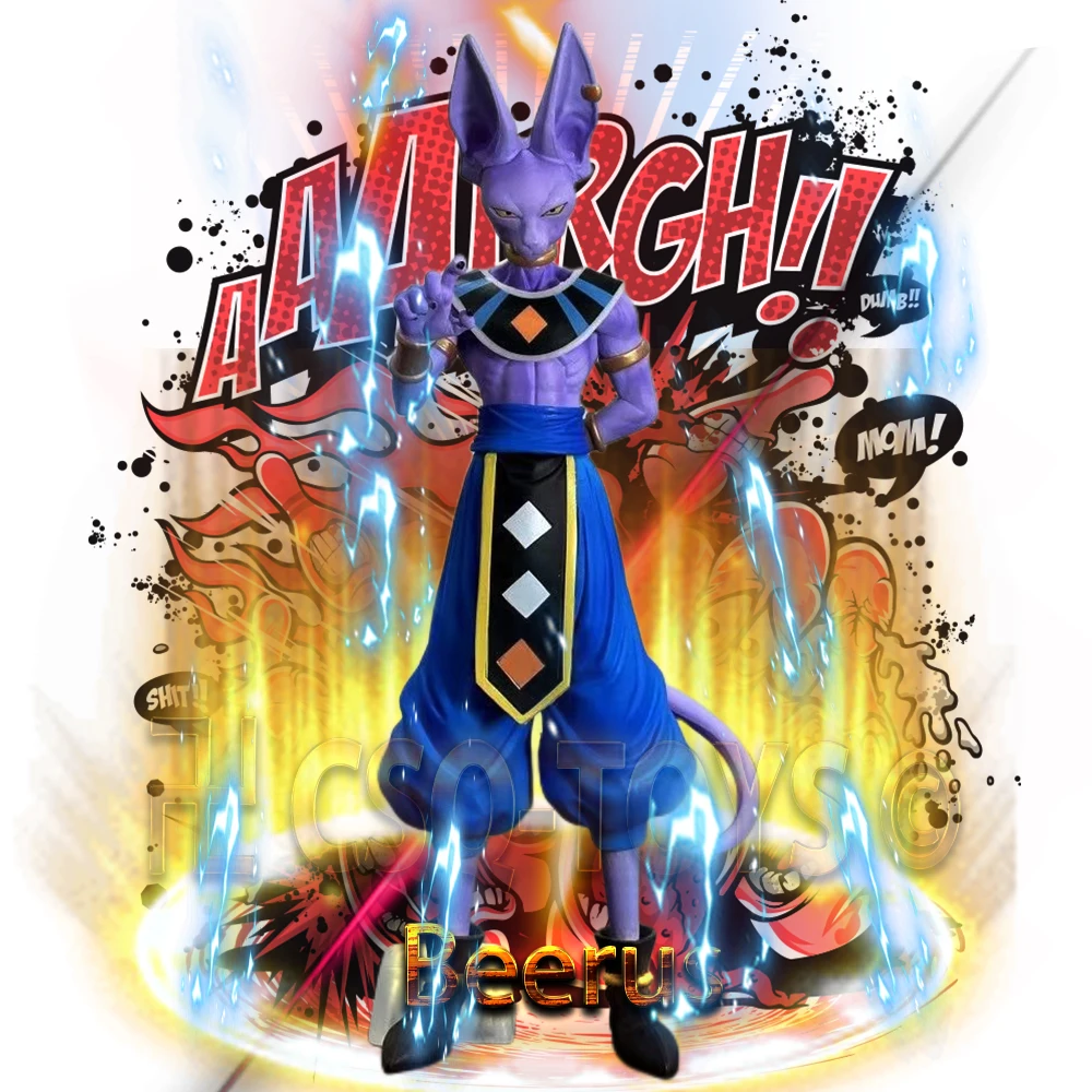 

The Seventh Universe Anime Model Toys Dragon Ball Beerus 25CM Figure Vandalism God Figura PVC Action GK Figures Collection Gift