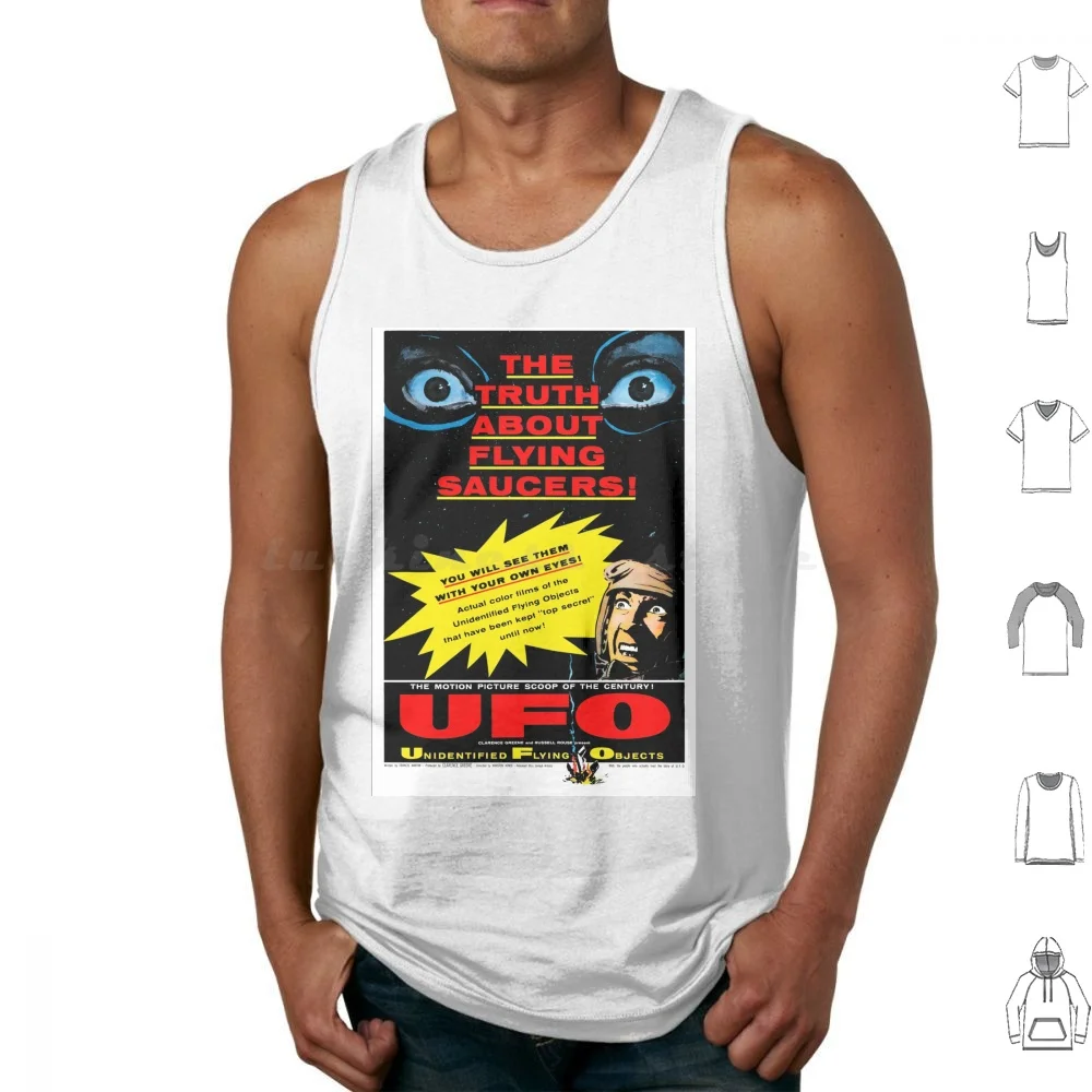 

U.f.o.-Unidentified Flying Objects ( 1956 ) Tank Tops Vest Sleeveless Movie Semi Documentary Clips Ufo Phenomenon Questions