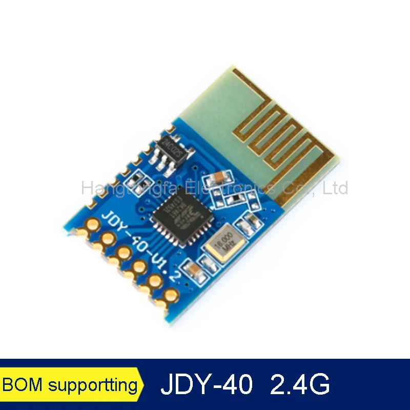 

JDY-40 2.4G Wireless Serial Port Transmission Transceiver and Remote Communication Module IO TTL Diy Electronic For Arduino