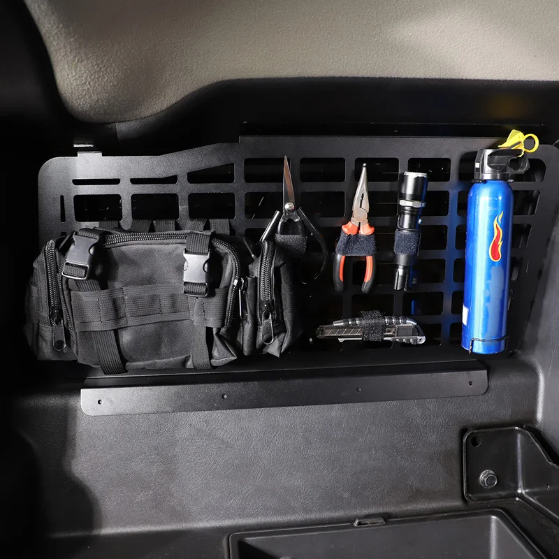 

Tactical Panel Modification Storage Shelf Side Window Bracket Storage Panel Rear Trunk Debris Rack For Hummer H2 Accessories