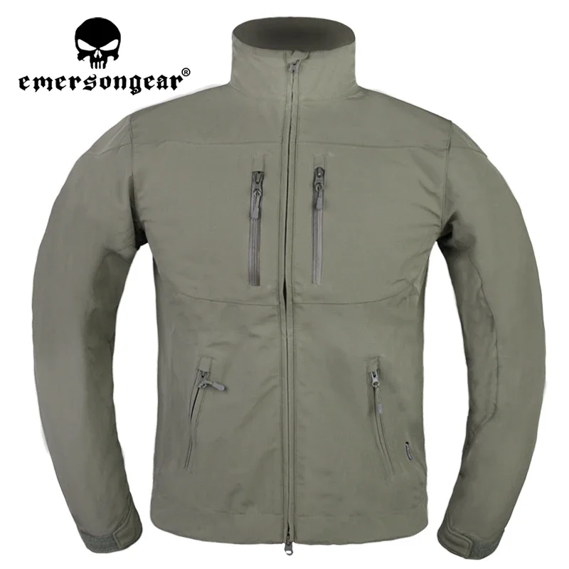 Emersongear тактическая ветровка с мягким корпусом куртка-тренч теплый страйкбол