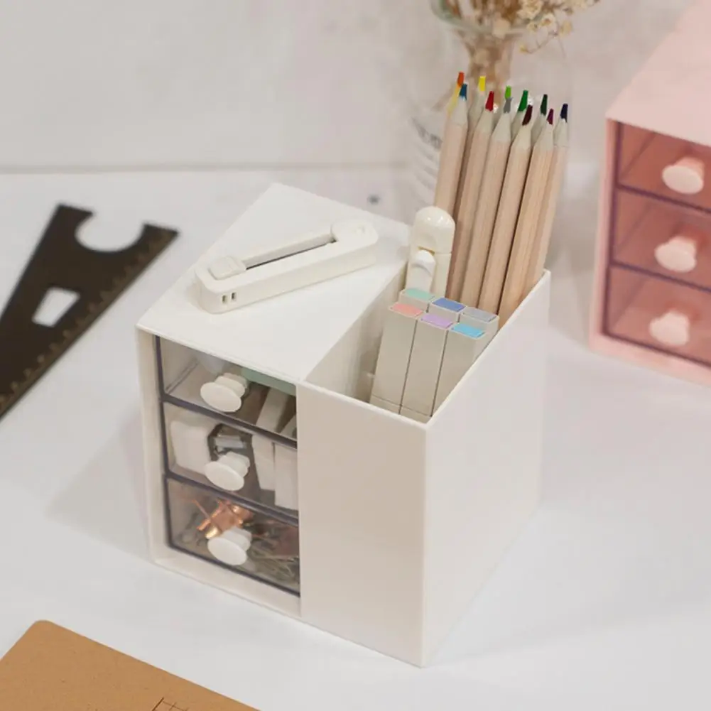 

Storage Organizer Unique Practical Large Capacity Storage Holder Exquisite Anti-wear Pencil Storage Holder