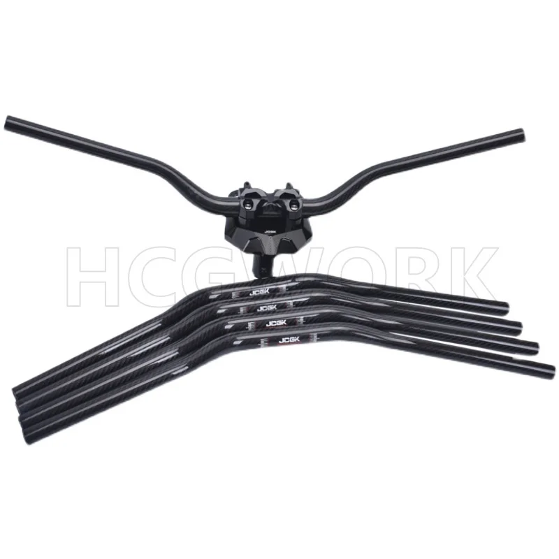 Ручка-редуктор из чистого углеволокна для электровелосипеда модифицированная