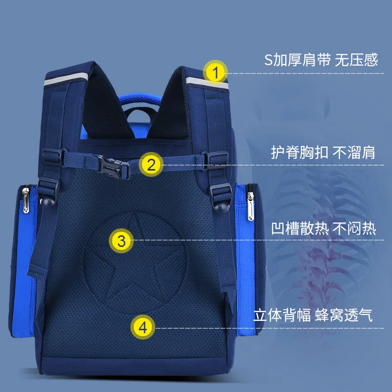 Waterproof Children School Bags for Boys Girls backpack Kids Orthopedic schoolbag kids Primary school Backpack mochila escolar