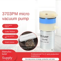 factory wholesale12vsilent brush fresh keeping diaphragm pump vacuum packaging machine small suction pump3703pm