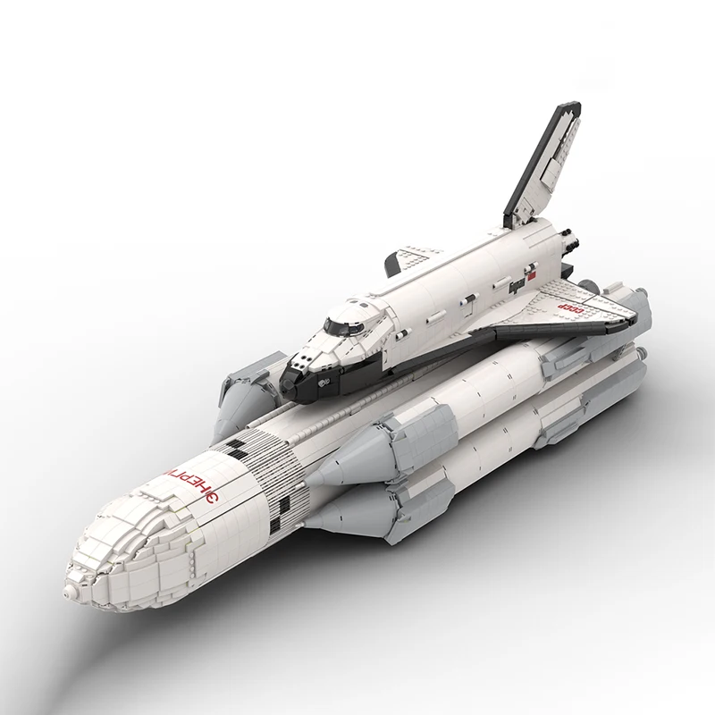 Фото 5880 деталей MOC Energia Buran: Классическая модель космического корабля Galaxy SciFi, расширенный набор для сборки, премиум-класс, детализированная игрушка-конструктор, подарок №3