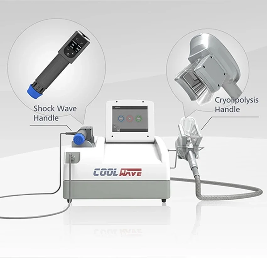 Оборудование для замораживания холодной волны с ударно-волновой терапией