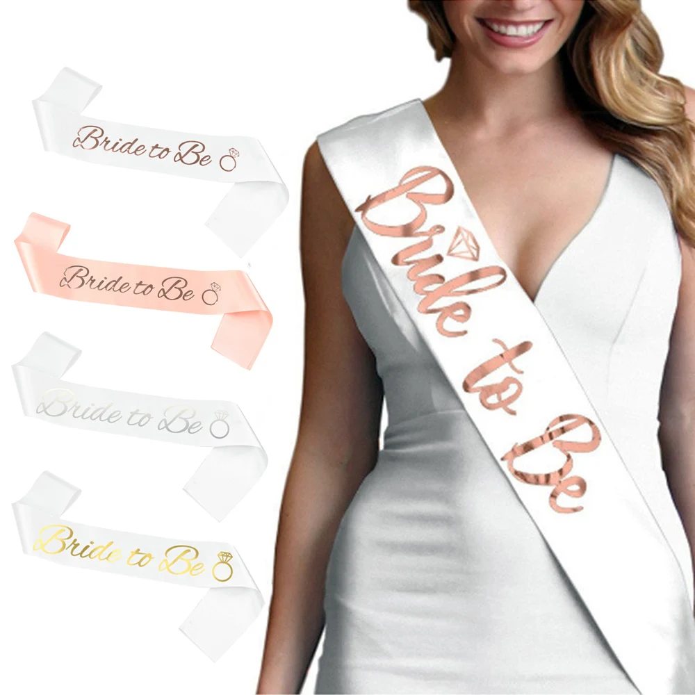 Атласный пояс для невесты свадебные украшения воздушный шар девичника Hiarband