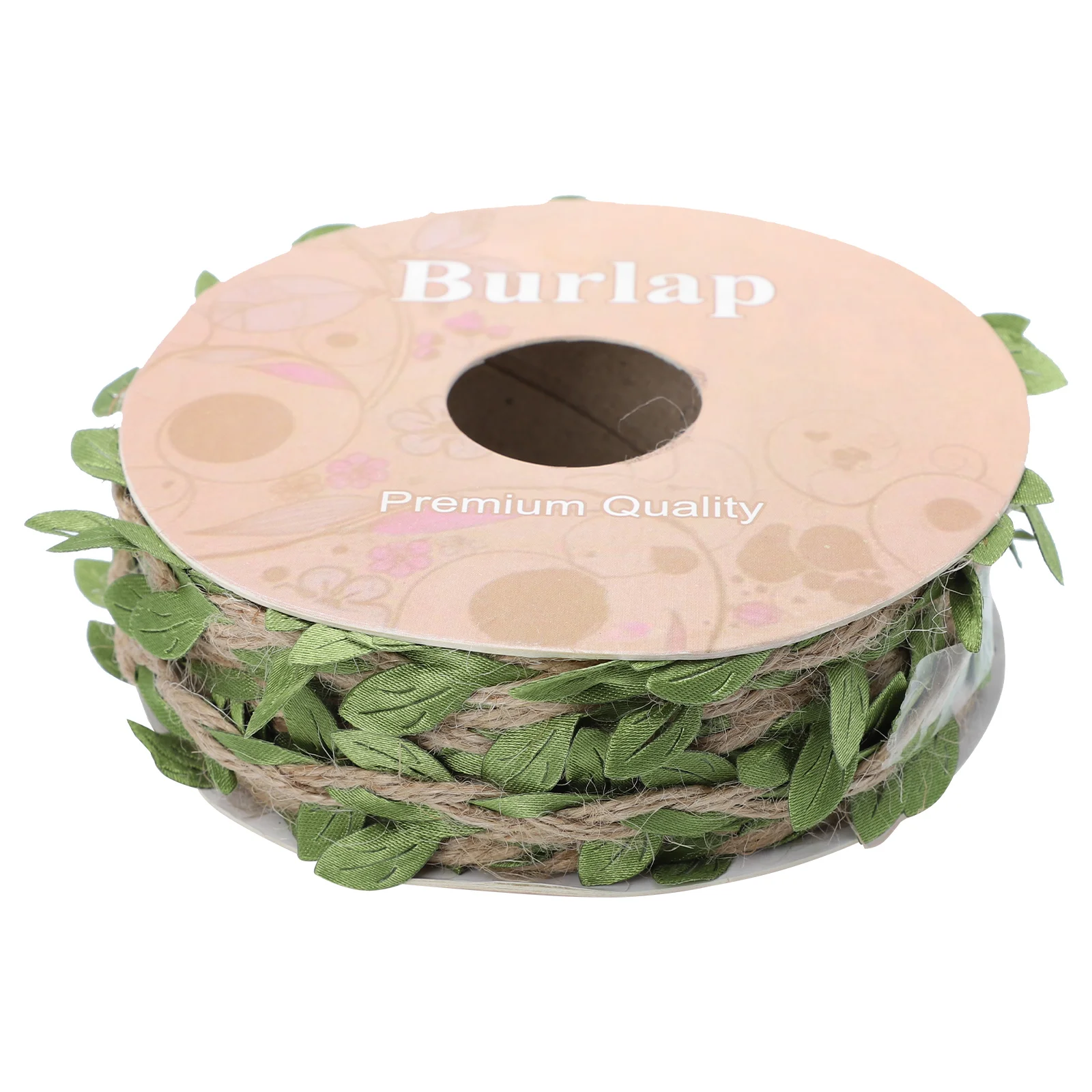 

Green Leaves Trim Ribbon Artificial Vine Rope Green Leaf Ribbon Burlap Ribbon with Leaves Leaf Ribbon
