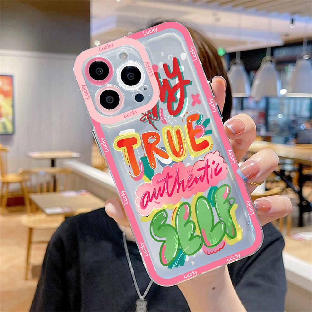 

Creative Color Graffiti Phone Case for Xiaomi Redmi Note 12C 11 10 Pro Plus 10C 9A 9C 9T K30 K40 K50 K60 4G 5G Transparent Capa