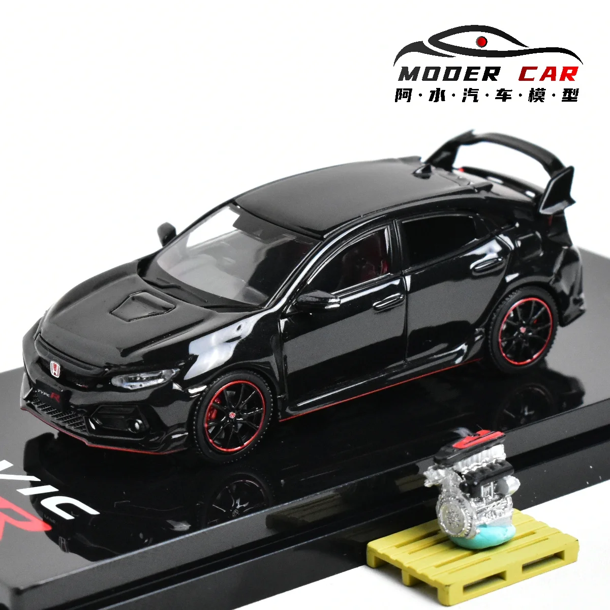 Модель автомобиля HJ 1:64 CIVIC FK8 FK7