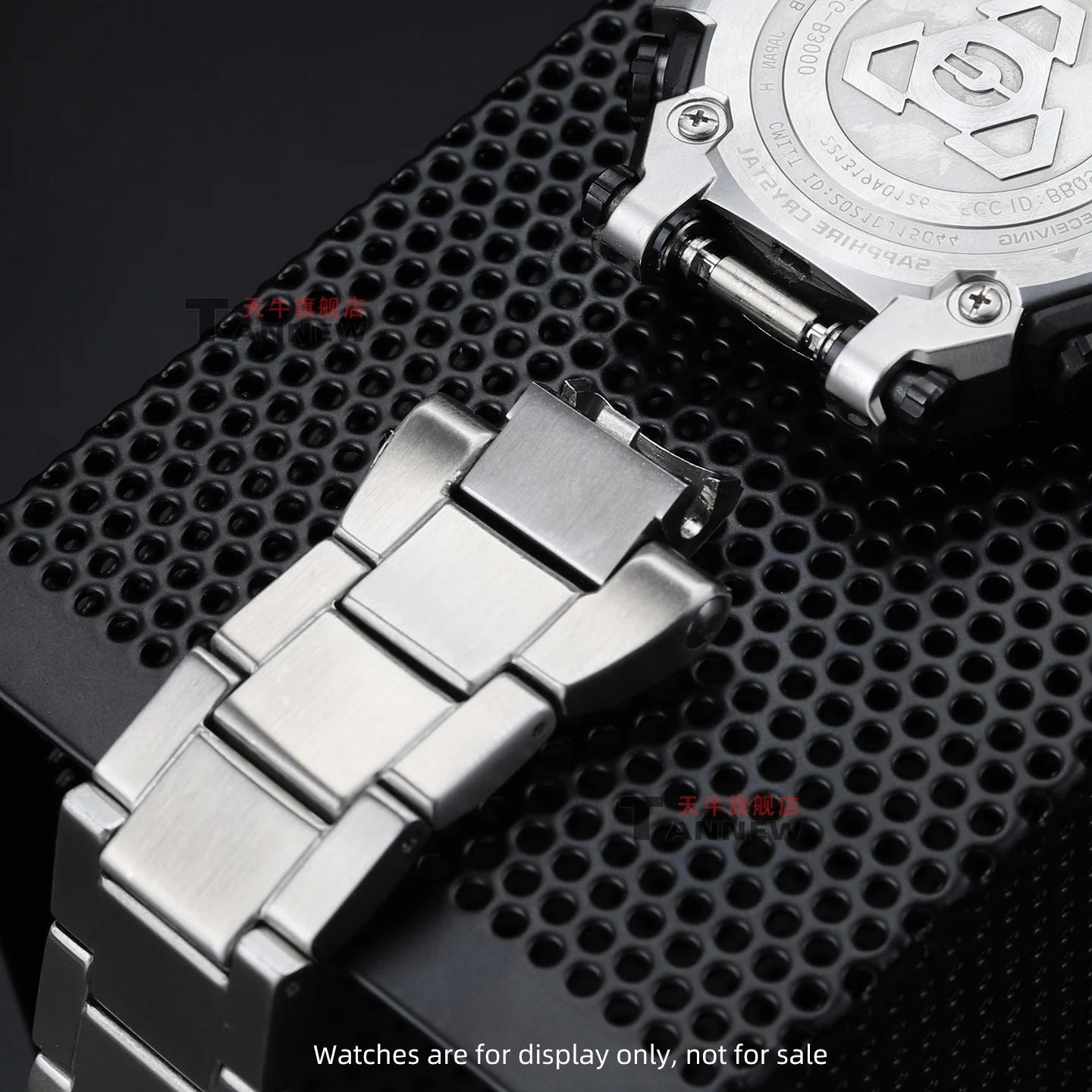 Фото Сменный браслет из цельной нержавеющей стали для Casio G-Shock MTG-B3000 (модуль 5672), металлический ремешок для часов, аксессуары для часов №3