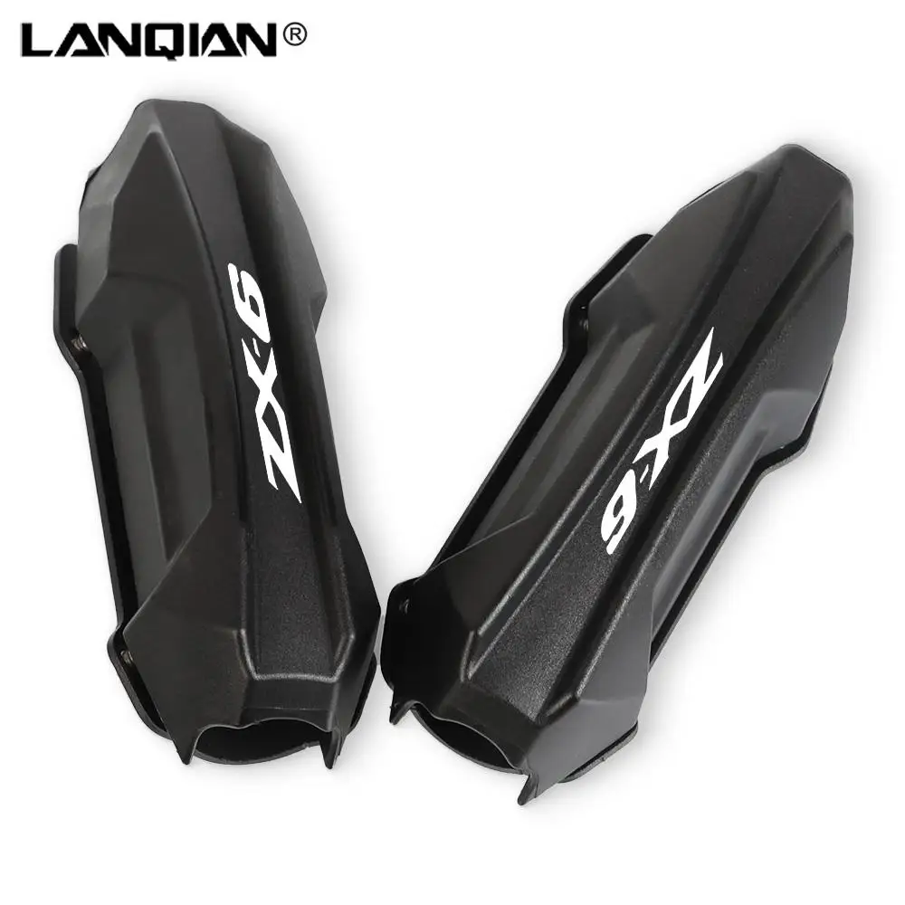 

FOR KAWASAKI ZX6 ZX6R ZX6RR ZX 6 6R 6RR 2000-2020 Motorcycle Engine Crash bar Protection Bumper Decorative Guard Block ZX-6RR