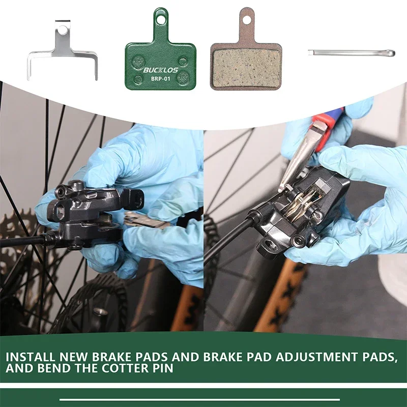 BUCKLOS керамические Hydísic дисковые тормозные колодки для SHIMANO B01S B05S 1/2 пары MTB