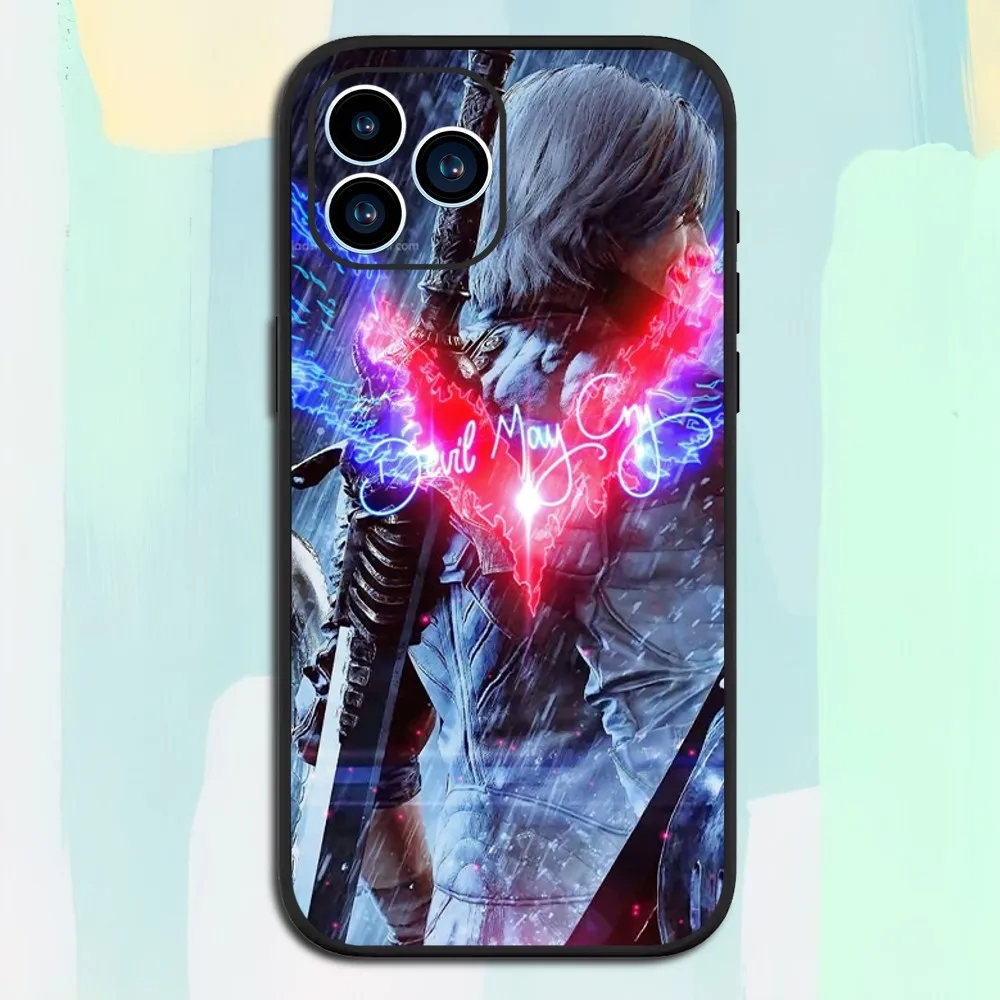 Чехол для телефона с игрой D-Devil May Cry 5 мягкий чехол Samsung Galaxy A73 A54 A13 A33 A53 A32 A52S