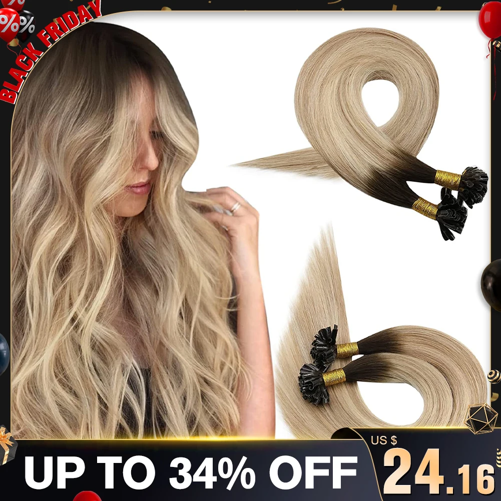 Наращивание волос Moresoo с U-образным кончиком