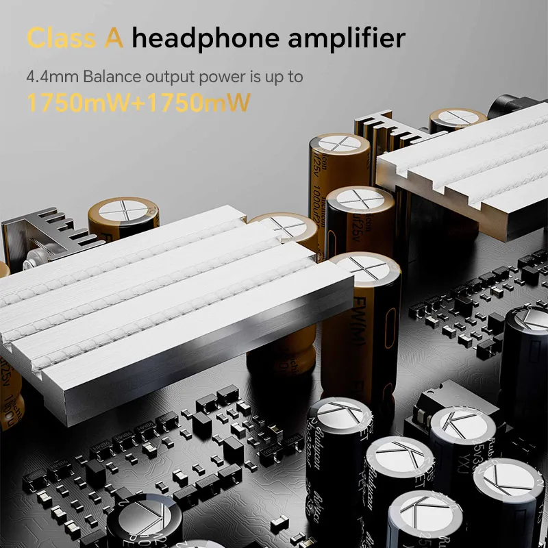 Фото TempoTec EZHiFi MARCH V-M5 USB Bluetooth DAC и усилитель для наушников класса A, коаксиальный, оптический вход SPDIF, выходы 4.4BAL, 6.35PO. Поддержка PCM768kHz, DSD512. №5