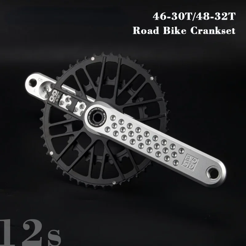 Велосипедная кривошипная группа 8-12 скоростей кривошип зубчатый дисковый ремень