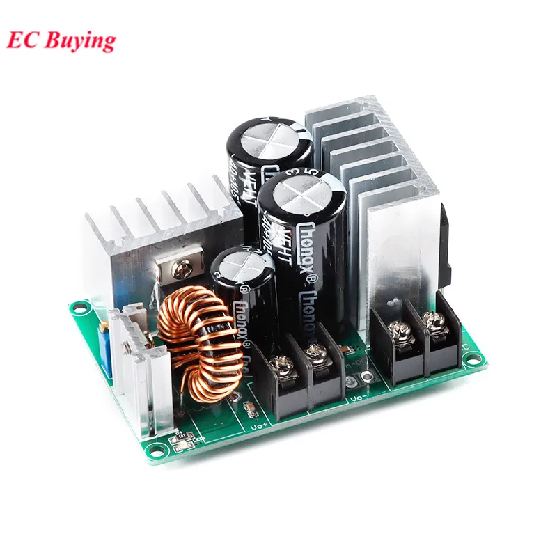 Фото XL4016 DC-DC 6A 80W 3V 3.3V 5V 12V 24V AC-DC понижающий преобразователь Регулируемый модуль питания Регулируемая плата низкого напряжения №3