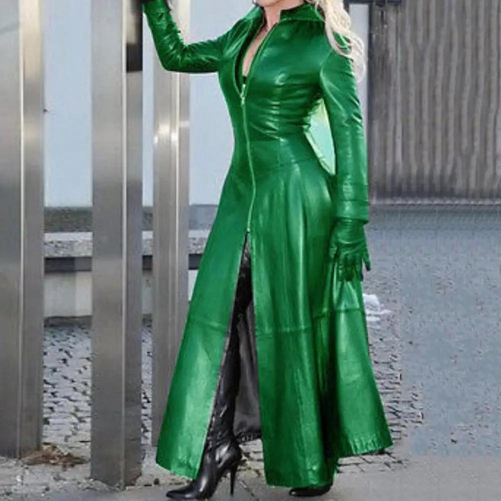 Женское пальто из искусственной кожи куртка для женщин Стильное женское в стиле