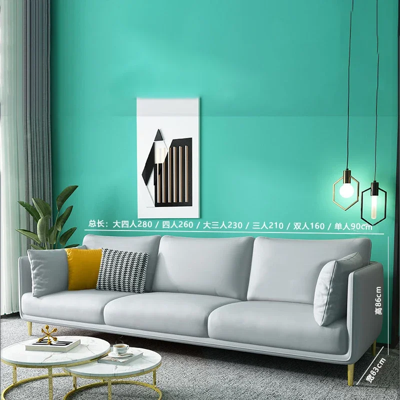 Европейский двухместный одноместный диван в скандинавском итальянском стиле