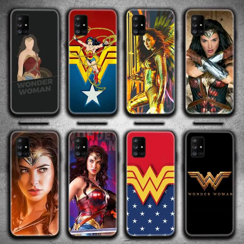 

Wonder Woman Phone Case For Samsung Galaxy A52 A21S A02S A12 A31 A81 A10 A30 A32 A50 A80 A71 A51 5G