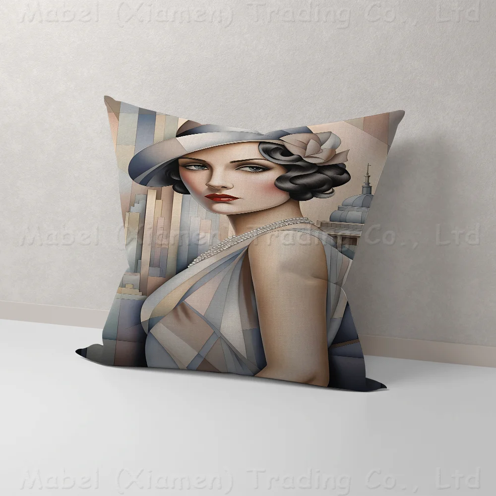 Подушка Tamara De Lempicka аниме подушка для дивана-кровати наволочка головы чехол