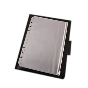Прозрачная сумка для хранения файлов и карт из ПВХ A5, A6, A7, фотоорганайзер на молнии для ноутбука