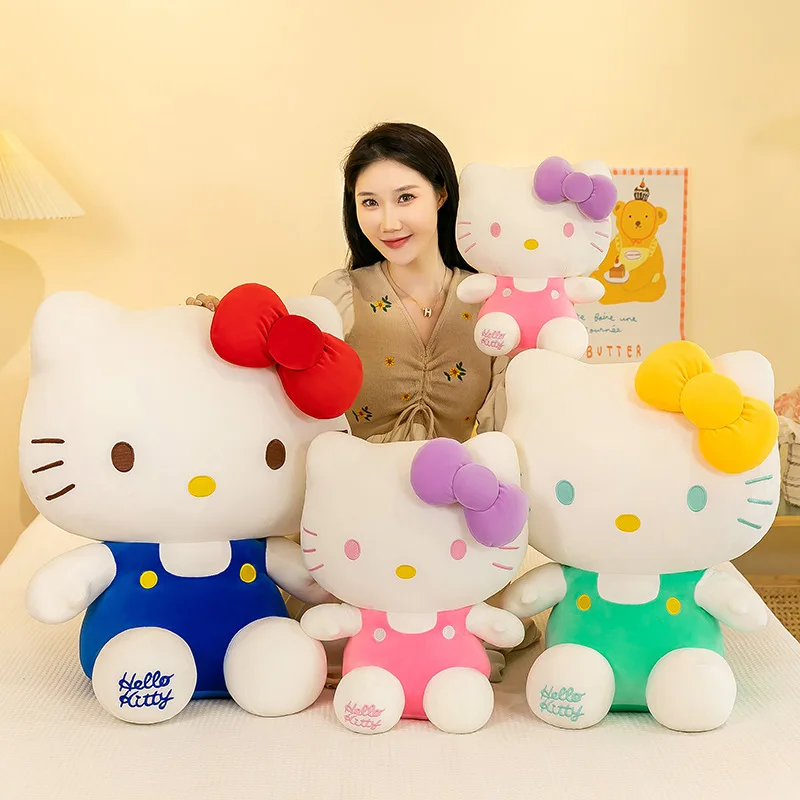 Хит продаж плюшевые игрушки Hello Kitty размер 35/45/60 см милые куклы Sanrio из фильма KT Cat