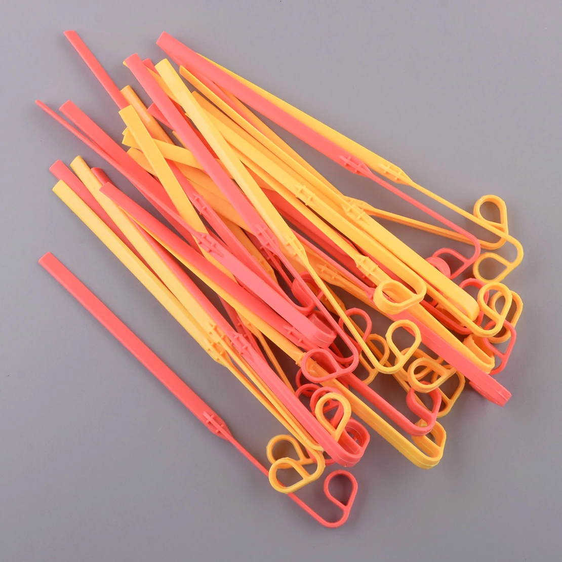 Flexible Line Weed Eater Plastic Blade Fit for Aero-Flex Trimmer Edger 64pcs/Set