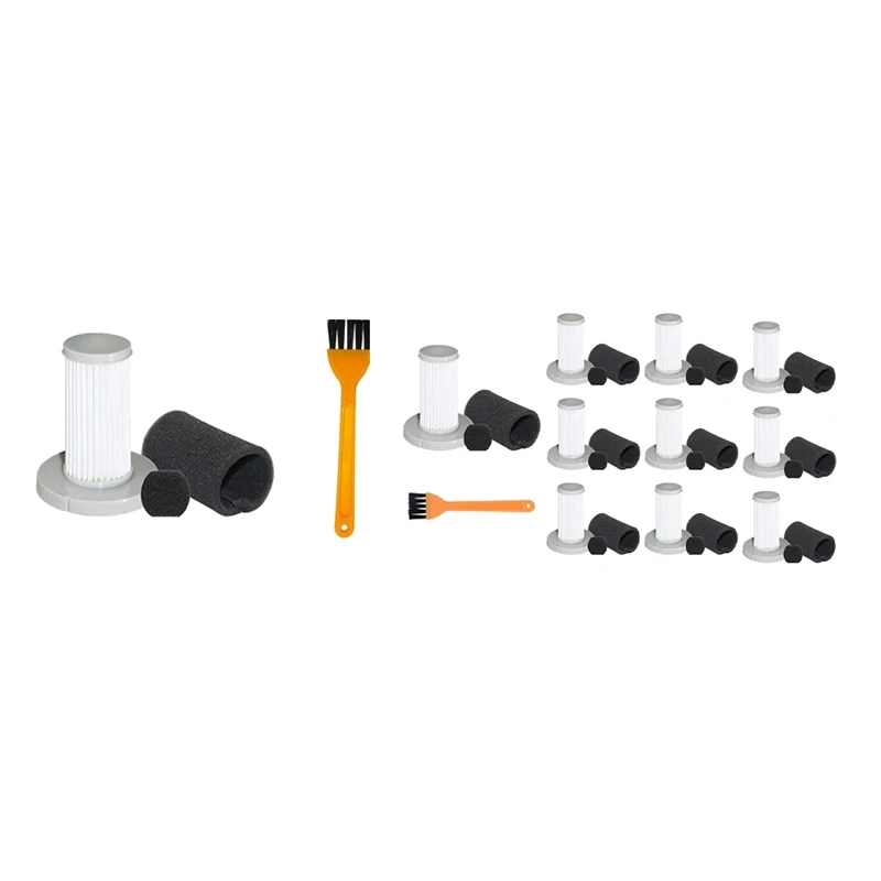 

Сменный фильтр для пылесоса Xiaomi Deerma Dx700, мини-фильтр НЕРА с нажимной штангой и щеткой