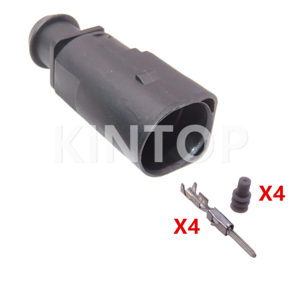 1 комплект, 4 контакта 4B0 973 712 4B0973712 4B0 973 812 4B0973812, автомобильный разъем датчика температуры воды, автомобильный разъем для VW