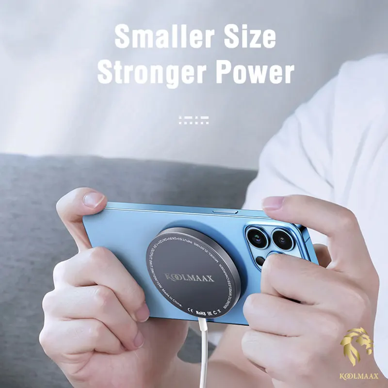 

Koolmaax Magnetic Adsorption Convenient Charging,Super Intensity Magnetic Force,Smaller Size And Stronger Power,Fast Charging