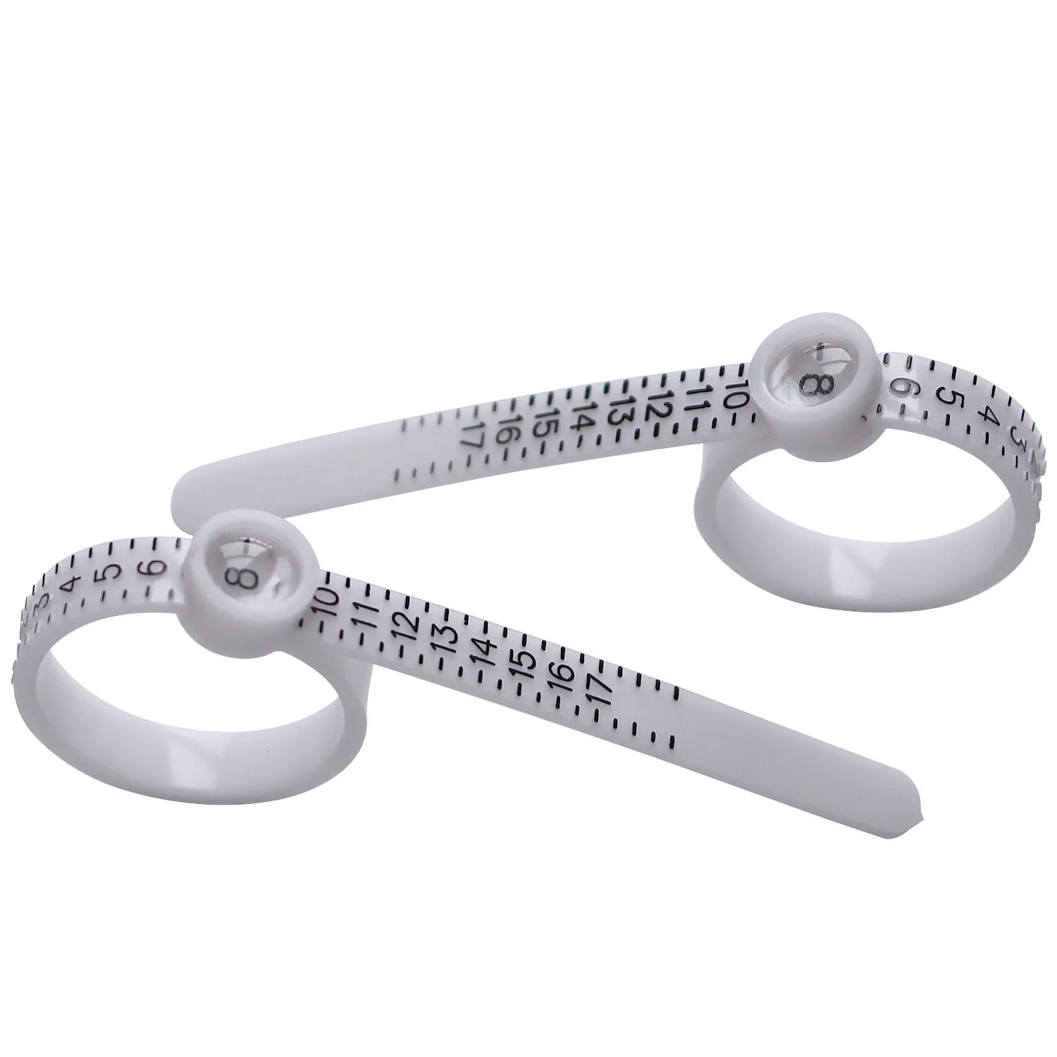 

Berbem 10Pcs Us/Uk/Jap/Eur/Hk/Kor Finger Measure Gauge Men Sizes Jewelry Accessory Measurer Soft Ruler Ring Size Measure Tool