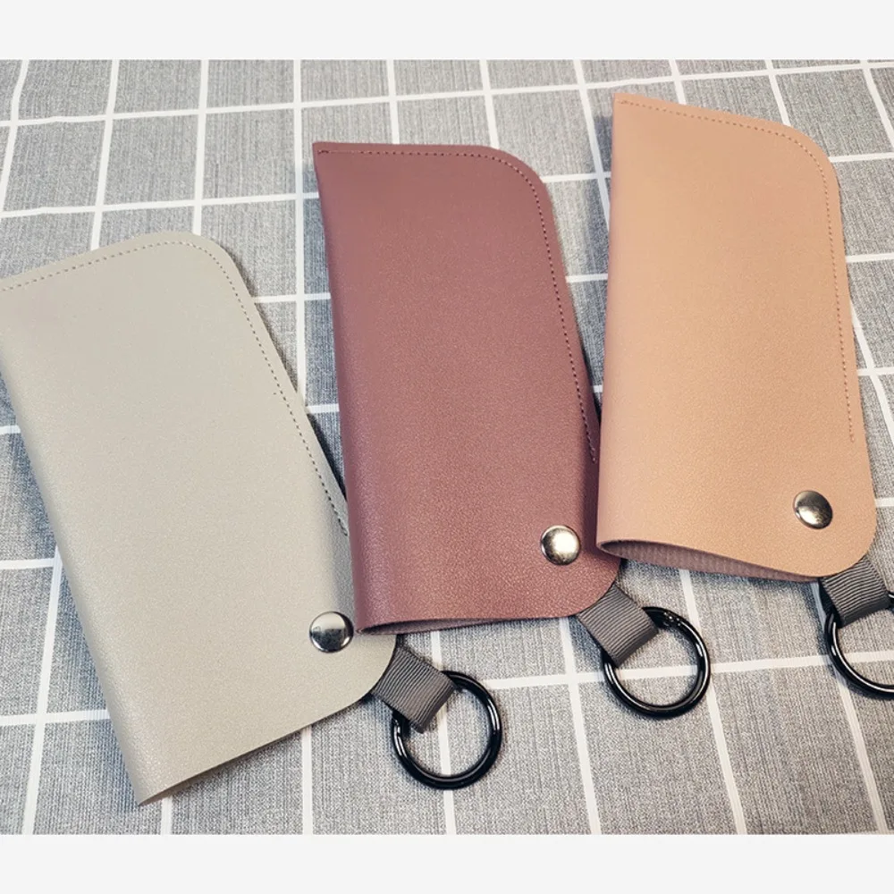 

with Hanging Ring Sunglasses Case Eyewear Accessoires PU Lightweight Glasses Bag Eyewear Protector Eyeglasses Pouch Men