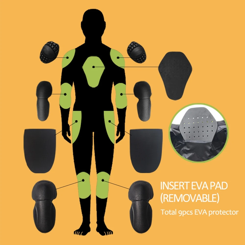 Мотоциклетная куртка летняя зимняя водонепроницаемая Защитная для езды на