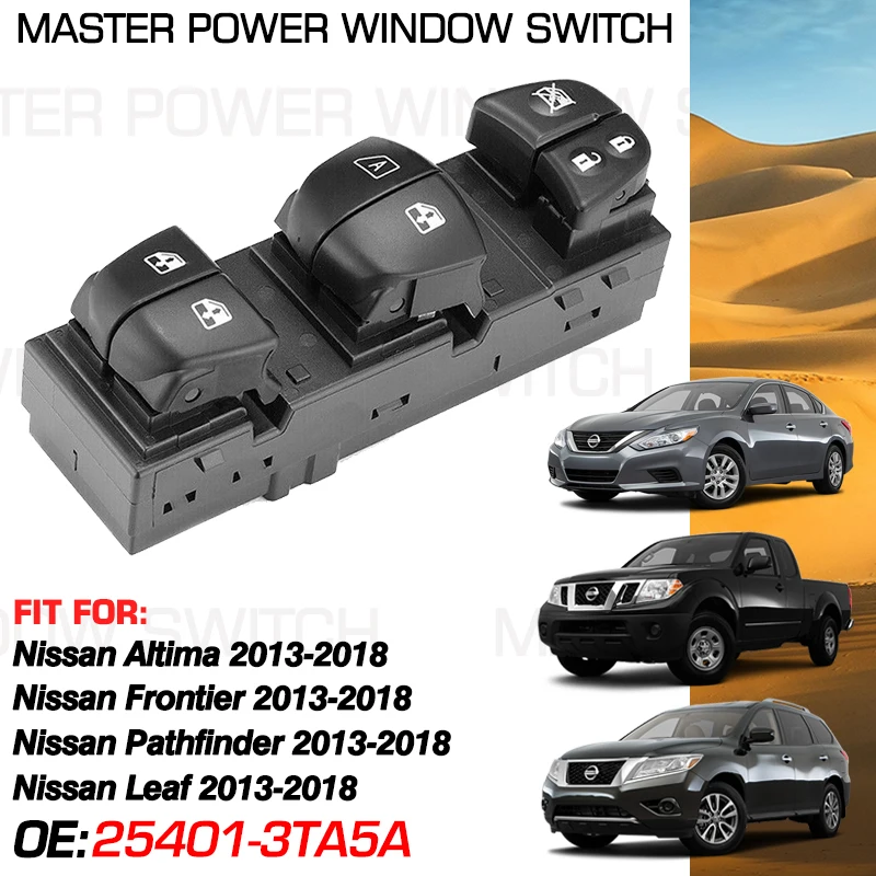 Переключатель Стеклоподъемника Power Master 25401-3TA5A 16 + 3 штырька для Nissan Altima Frontier Pathfinder