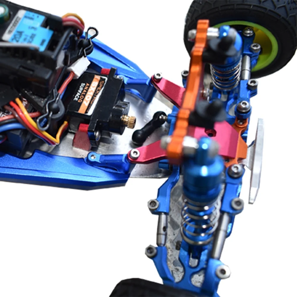 

Metal Servo Mount for Losi 1/18 Mini-T 2.0 1/16 Mini-B RC Truck Car Upgrades Parts Accessories,Blue
