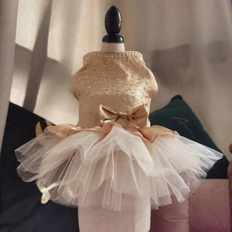 

Летняя свадебная одежда для домашних животных, платье для собаки, юбка для собаки, летние платья для принцессы, одежда для собак, юбки для Йо...