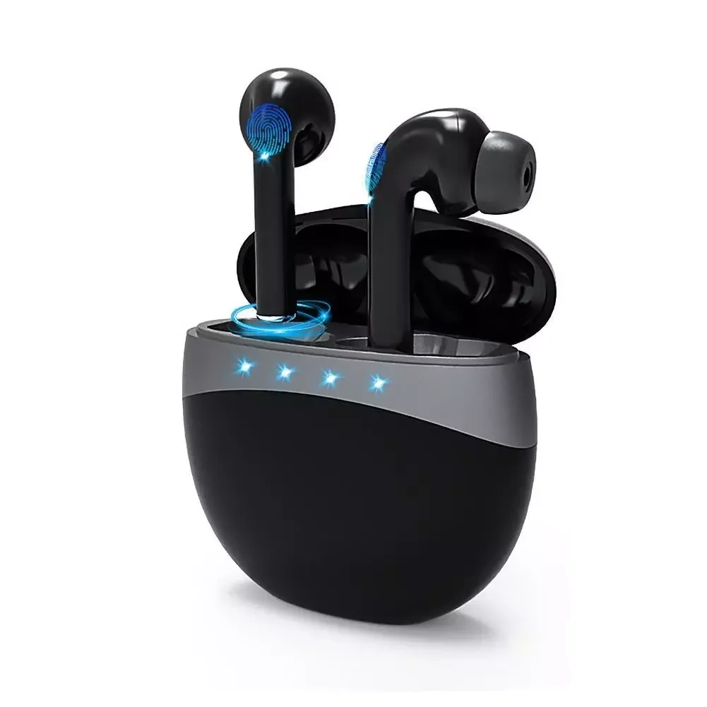 

Bluetooth-compatible Headphones Earphones 5.0 TWS Hifi Headset Bass Earbuds with Touch Control For Sports and Business