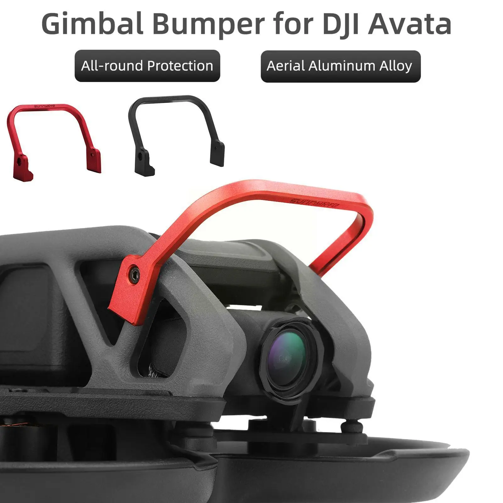 

Для камеры DJI Avata Drone, карданный бампер, верхняя защита, протектор, защита от столкновений, алюминиевый сплав для Avata Accesso S6X1