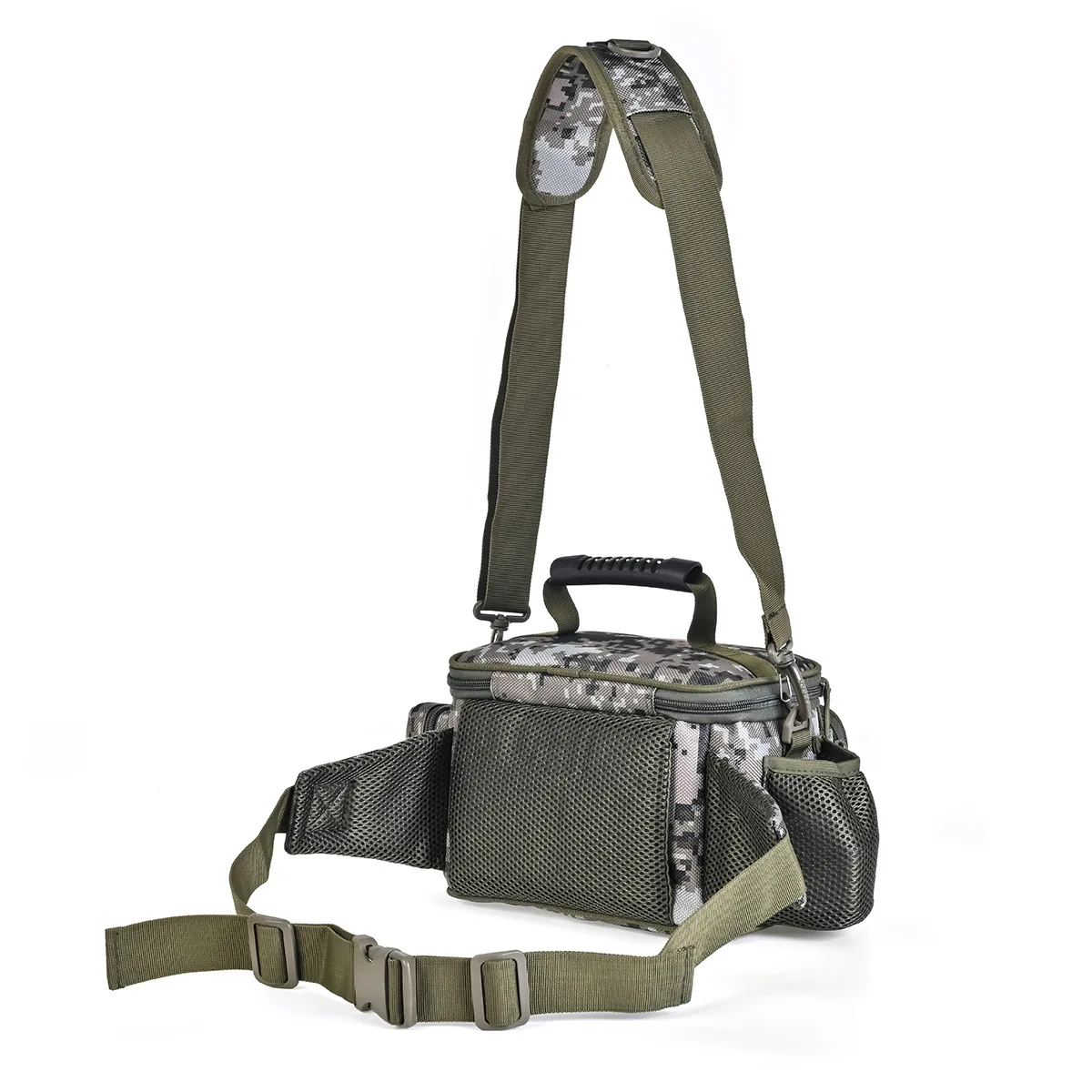 4.8L Outdoor Fishing Bags 1680 Oxford Cloth Multi Functional Anti Splash Fishing Bag Storage enlarge