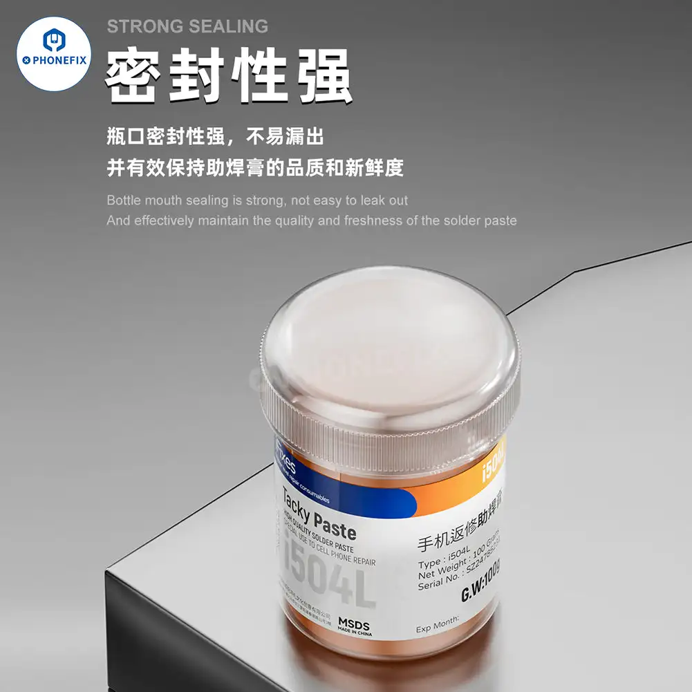 iFixes i504L iN223 iN559 100 г бессвинцовая паяльная паста с флюсом BGA ремонтная для печатной