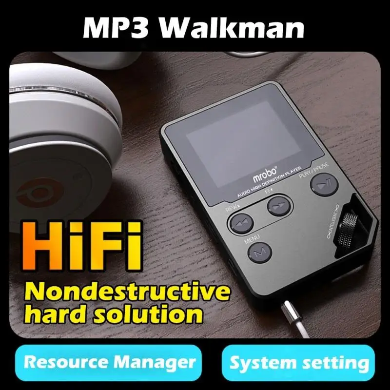 

MP3 плеер C5 Walkman HIFI музыка профессиональная высокая точность TFT HD большой экран Мини спортивная Поддержка FM Электронная книга рекордер MP4 подарок